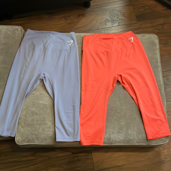 Gymshark Pants - Gymshark Training Cropped Leggings size L